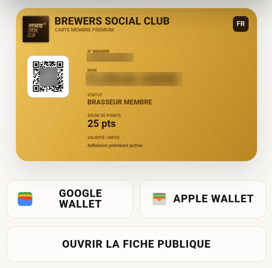 Carte et wallets
